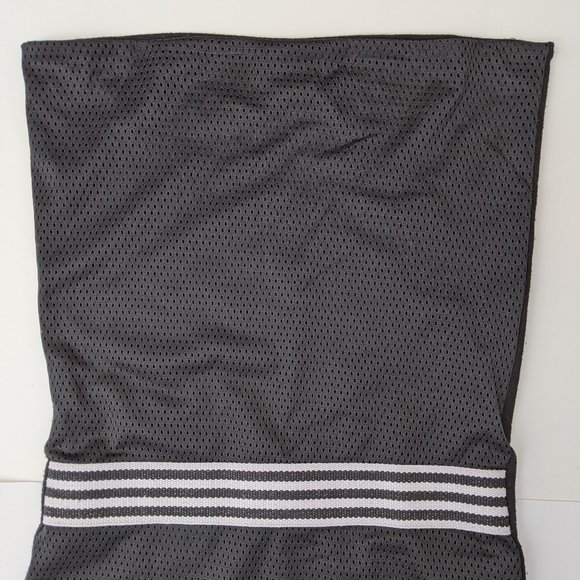 Early 2000s Fidel Athletic Mesh Strapless Dress - Picture 2 of 6